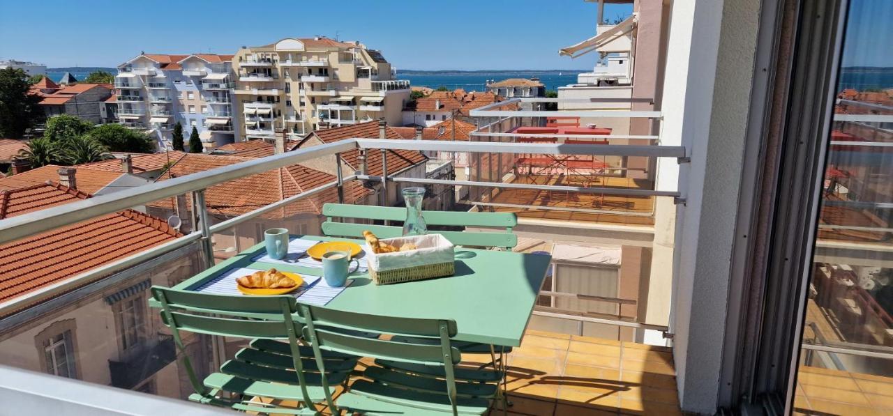 Hyper-Centre Et Bord De Mer Avec Clim Et Parking! 阿卡雄 外观 照片